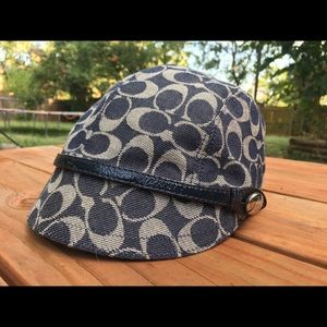 Coach riding hat monogram